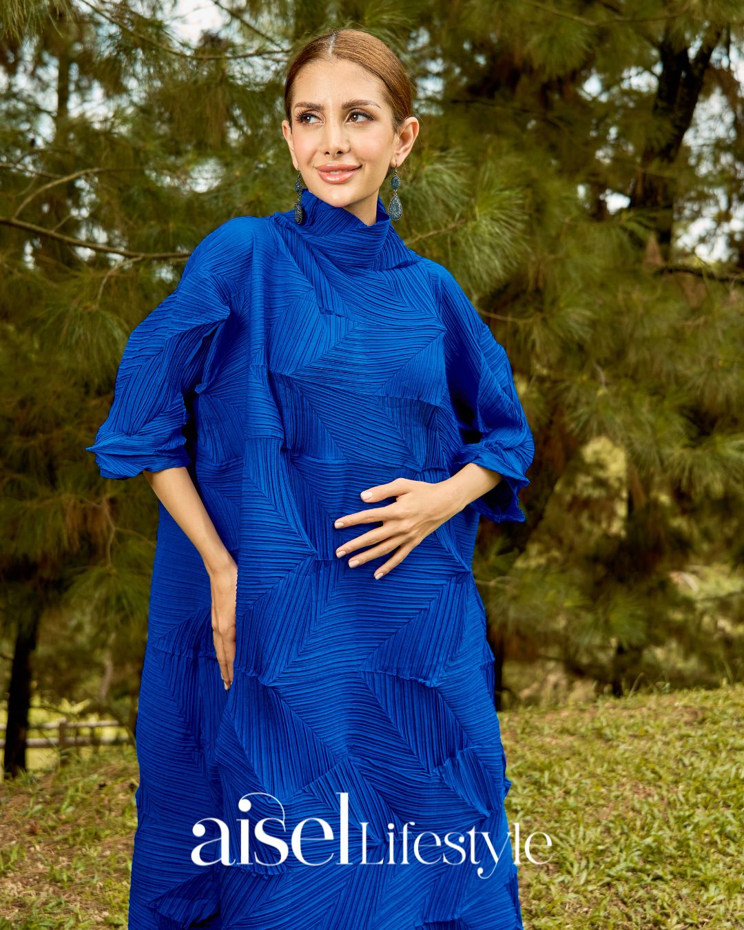 Diamond Dress - Royal Blue